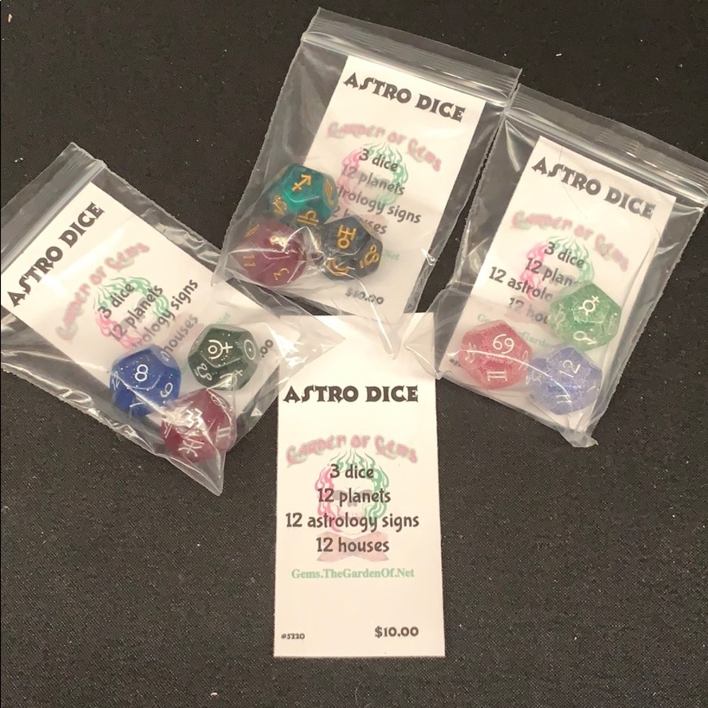 Astro Dice Astrology Dice